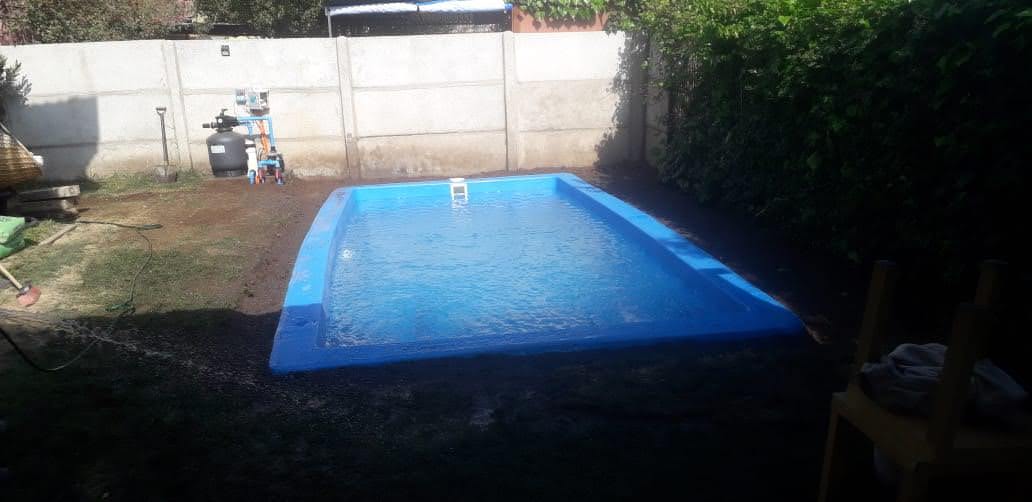 Entrega con bomba, filtro y clorador funcionando